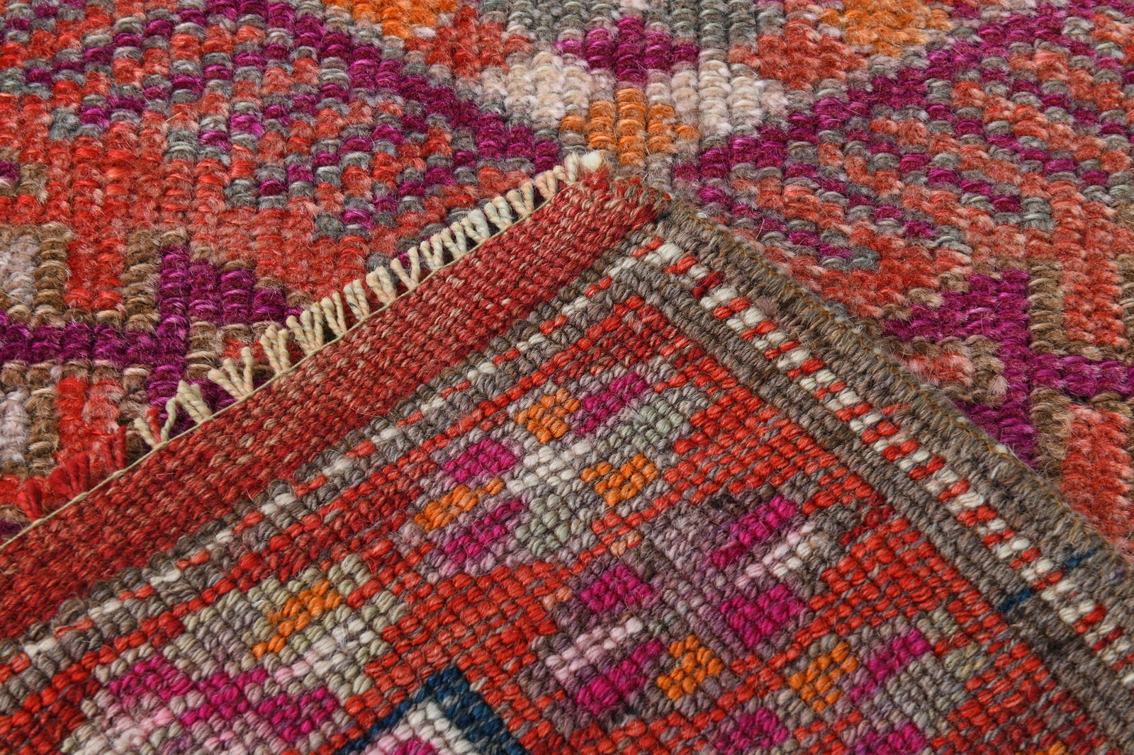 2'7'' x 12'2'' Vintage Wool Runner Rug - 18169 - 17