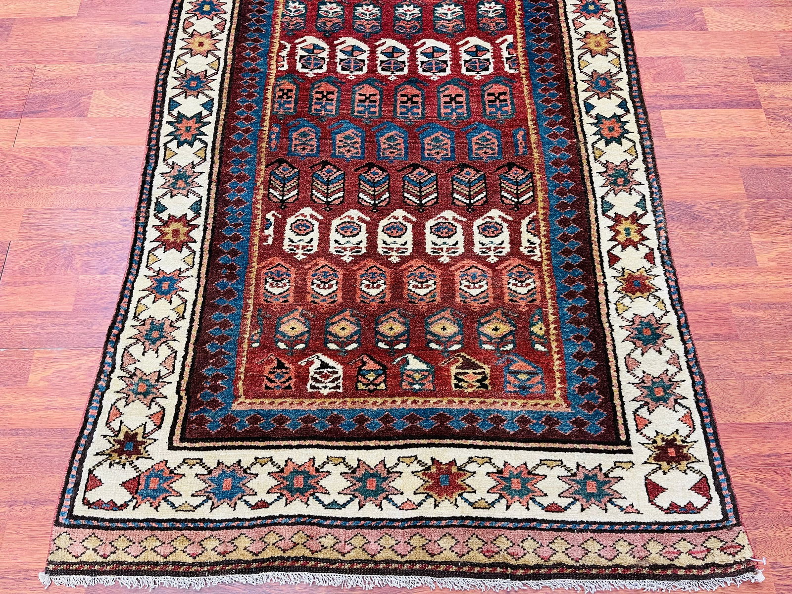 Antique Persian Malayer Runner-4920 - 2