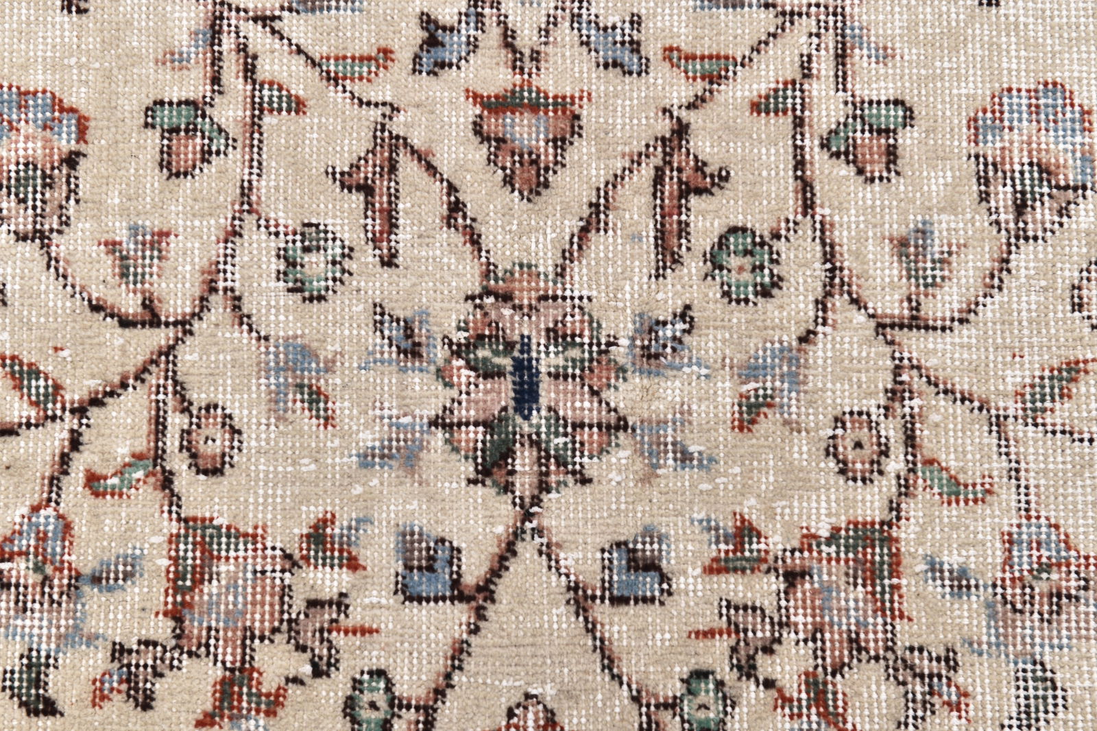 7'0'' x 10'2'' Handmade Vintage Wool Rug - 243989 - 6