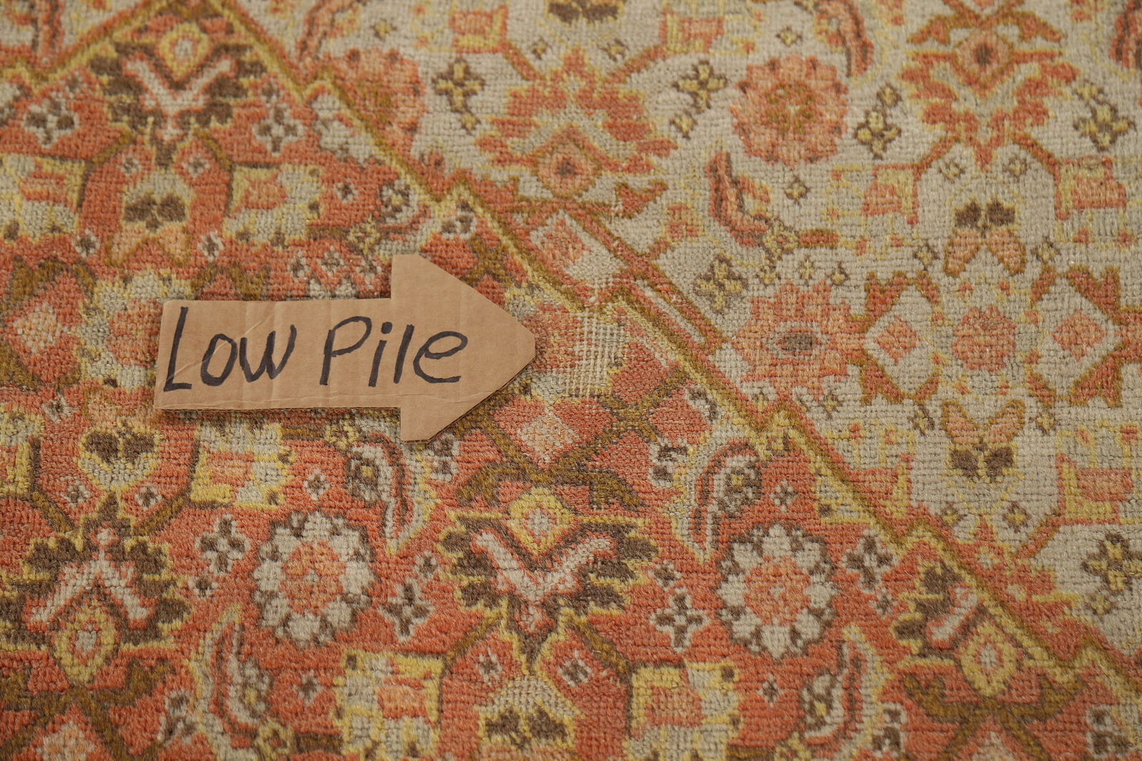 Antique Vegetable Dye Tabriz Persian Area Rug 10x13 - 14