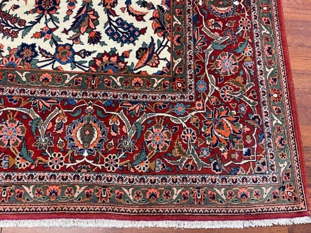 Antique Persian kashan all Over rug-5029 - 2