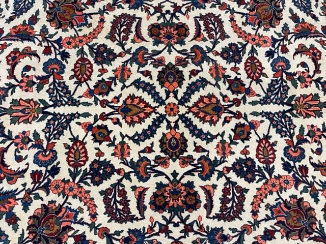 Antique Persian kashan all Over rug-5029 - 4