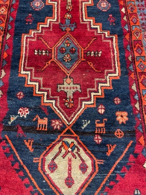 Antique Tribal Kurdish Rug - 4593 - 3
