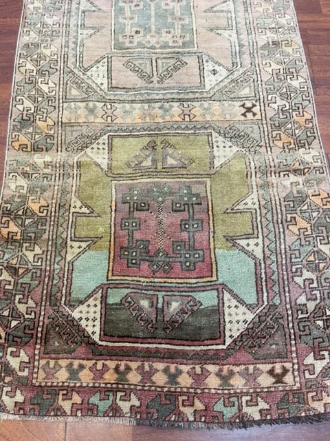 Antique Turkish Runner - 2