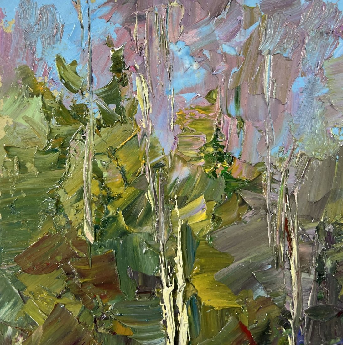 Oil painting Winter fairy tale in the forest Boris Serdyuk - 6