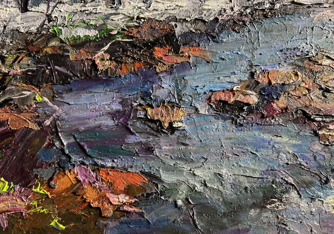 Oil painting Magical winter Boris Serdyuk - 7