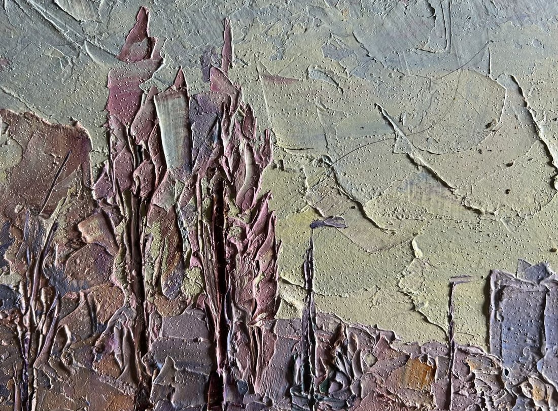 Oil painting After the night snowstorm Boris Serdyuk - 4