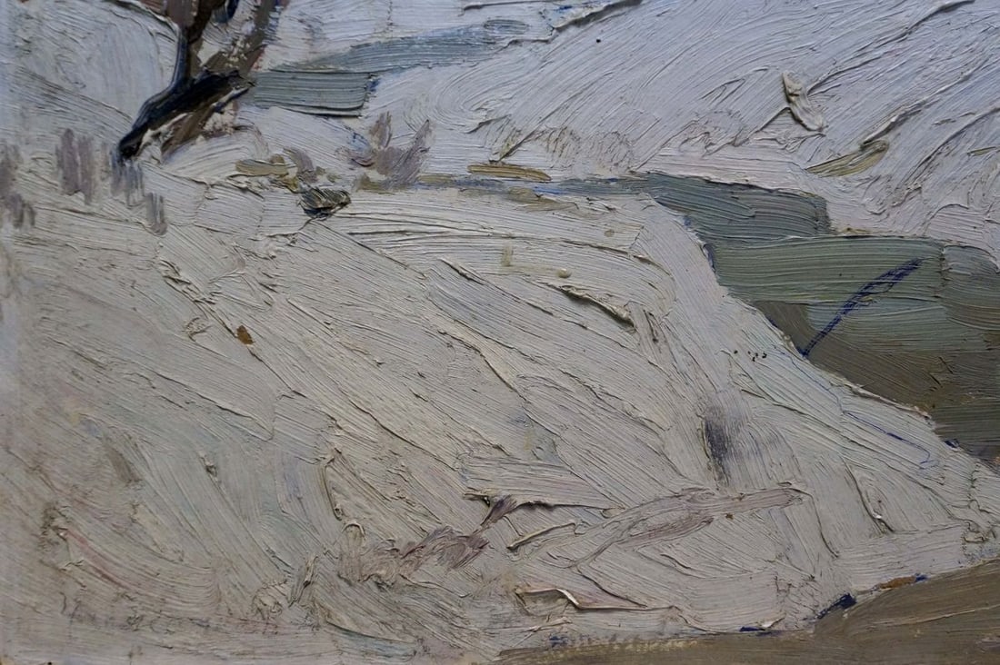 Oil painting Winter Chizhonkov Alexander Timofeevich - 2