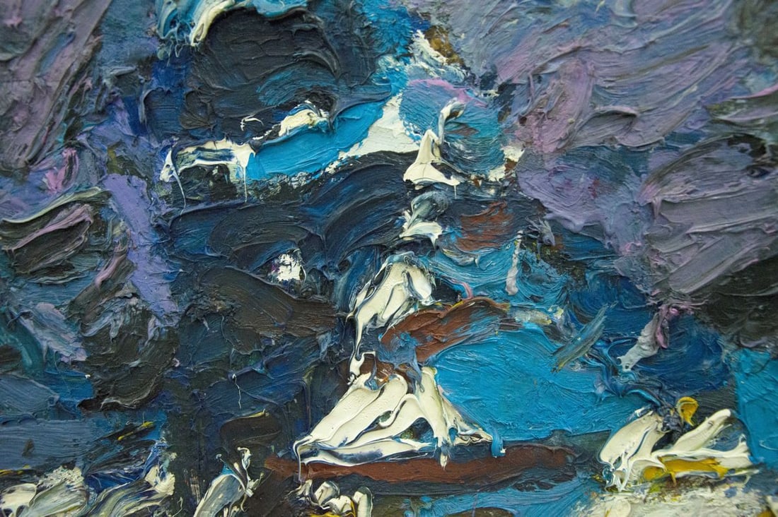 Oil painting Winter Dupliy Sergey Alexandrovich - 10