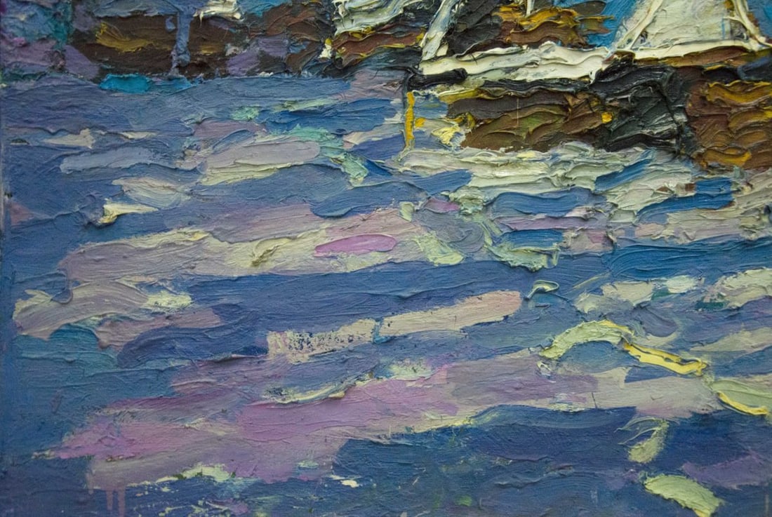 Oil painting Winter Dupliy Sergey Alexandrovich - 4