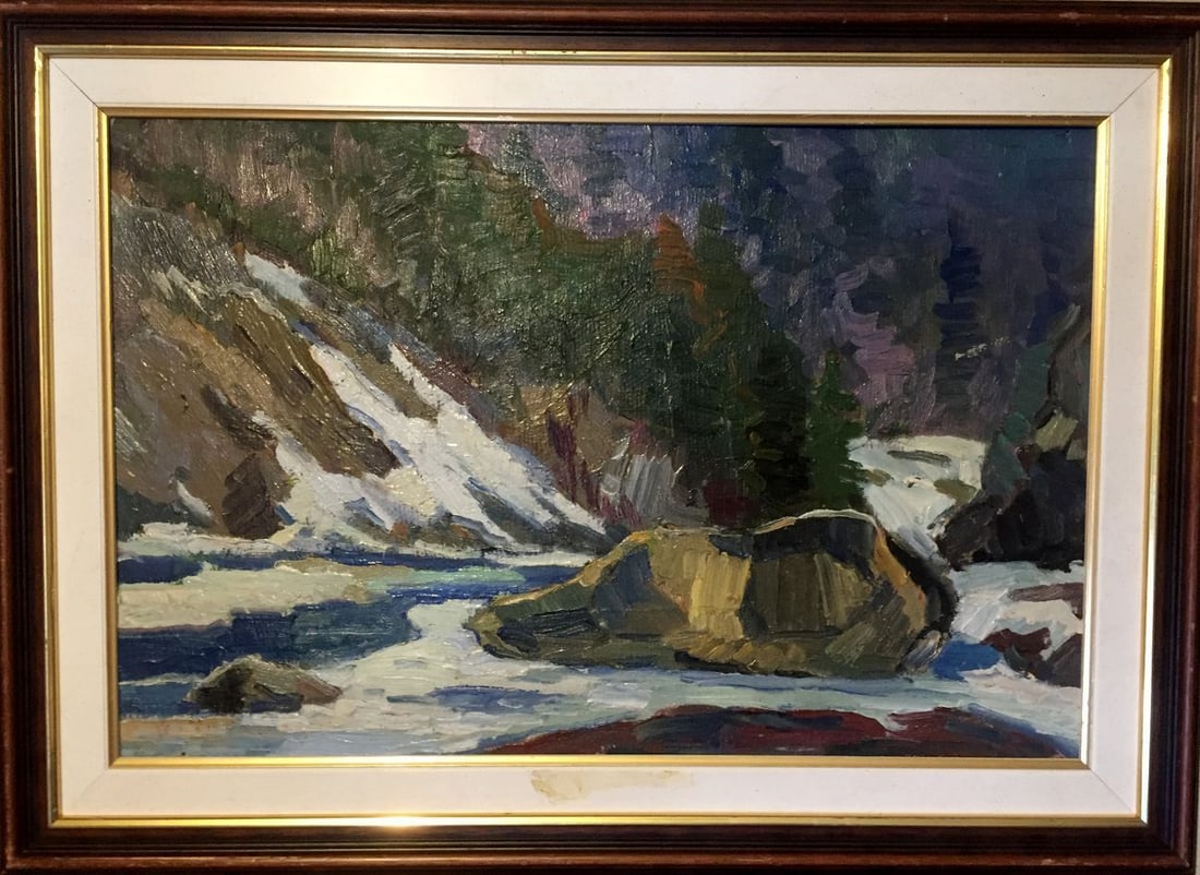 Oil painting Snow plain Kharchenko Vladimir Ivanovich (1 of 11)