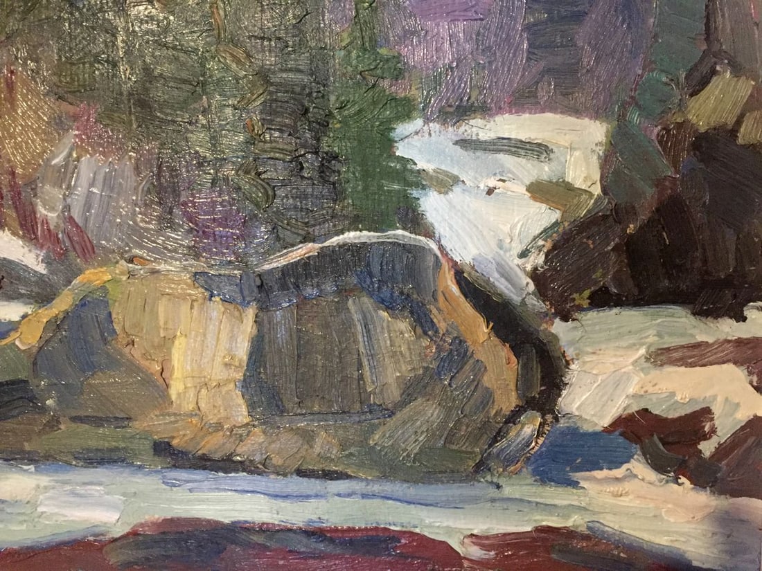 Oil painting Snow plain Kharchenko Vladimir Ivanovich - 2