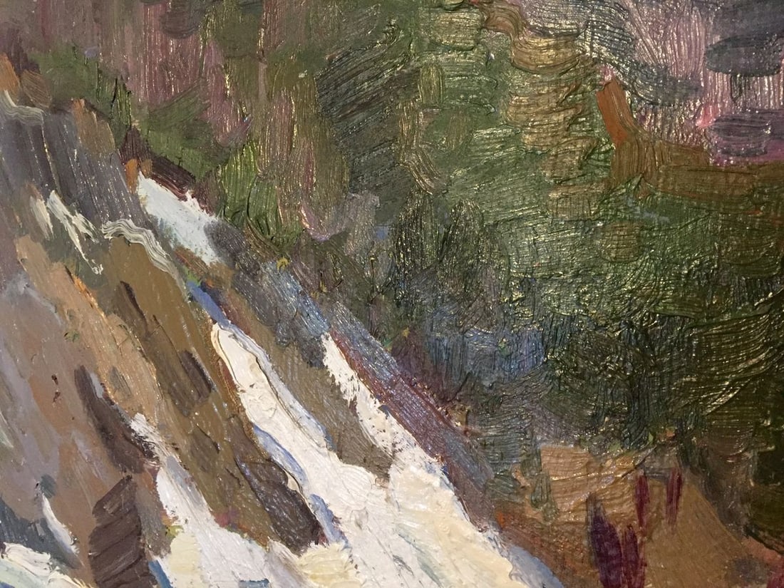 Oil painting Snow plain Kharchenko Vladimir Ivanovich - 4