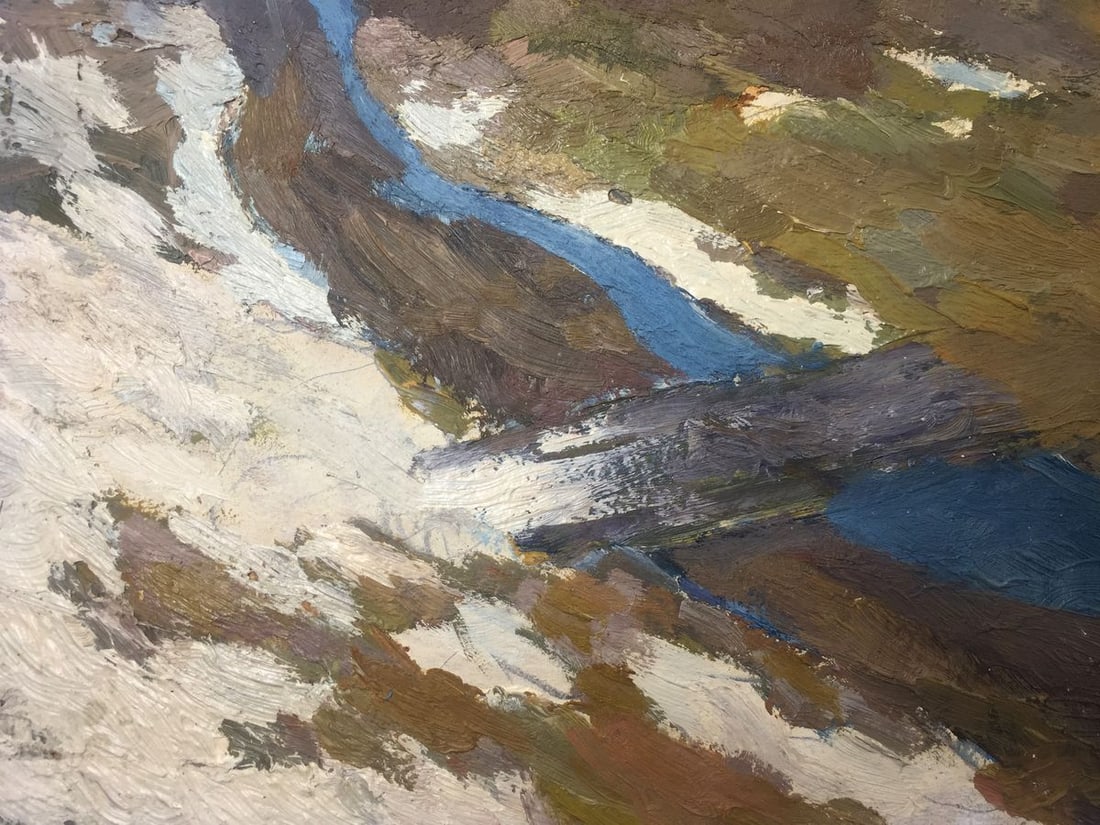 Oil painting Music of autumn - 2