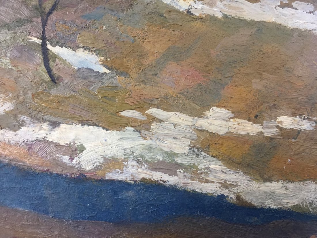 Oil painting Music of autumn - 7