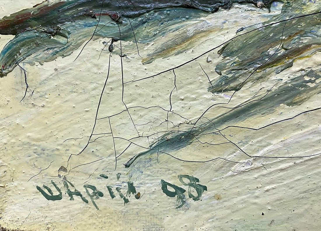 Oil painting Winter landscape Shariy Anatoly Ivanovich - 6