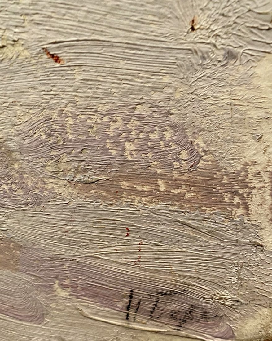 Oil painting Three birch trees in the park Nikolai Bortnikov - 4