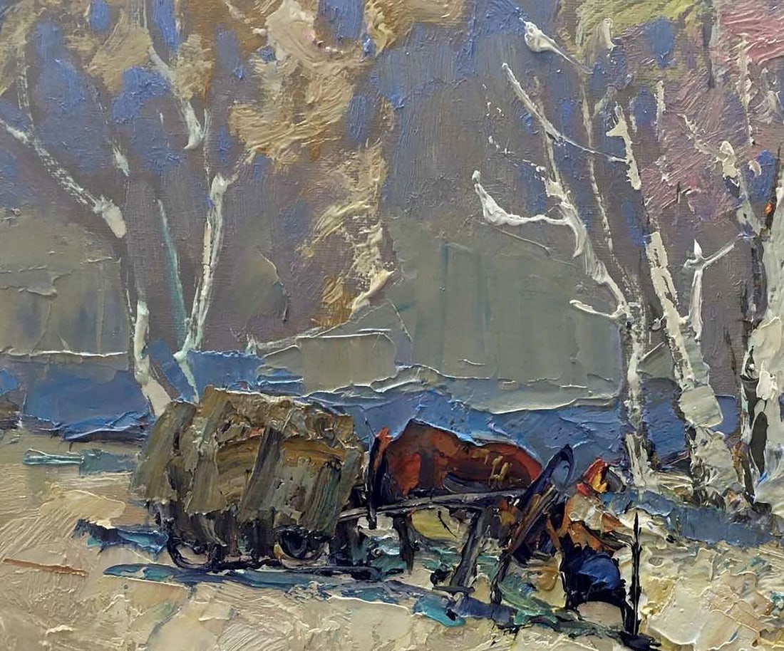 Oil painting Autumn day Kalenyuk Alex - 2