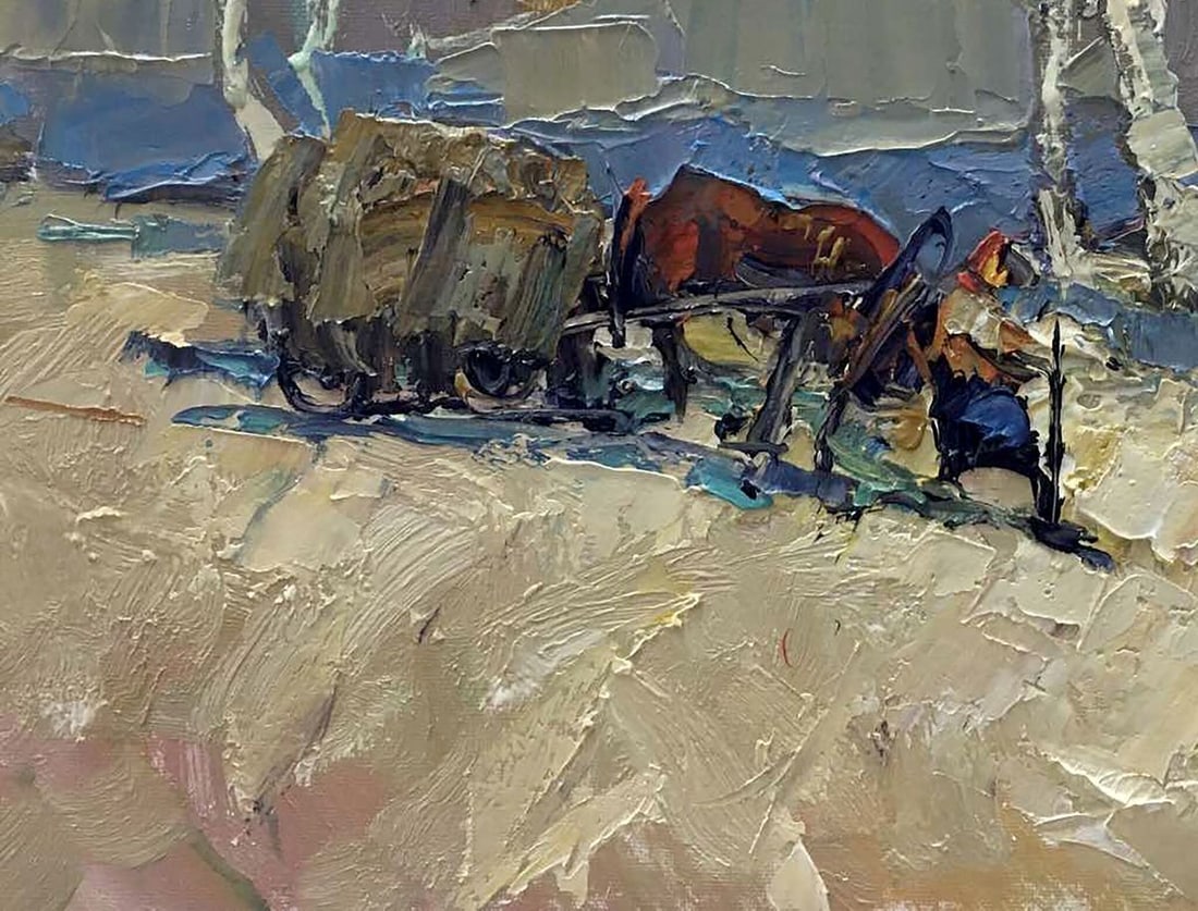 Oil painting Autumn day Kalenyuk Alex - 4