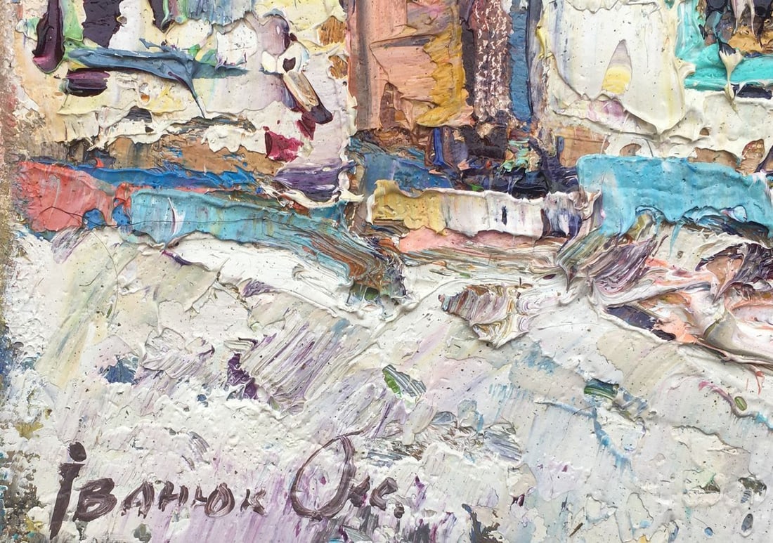 Oil painting Spring is coming soon Kalenyuk Oksana - 2