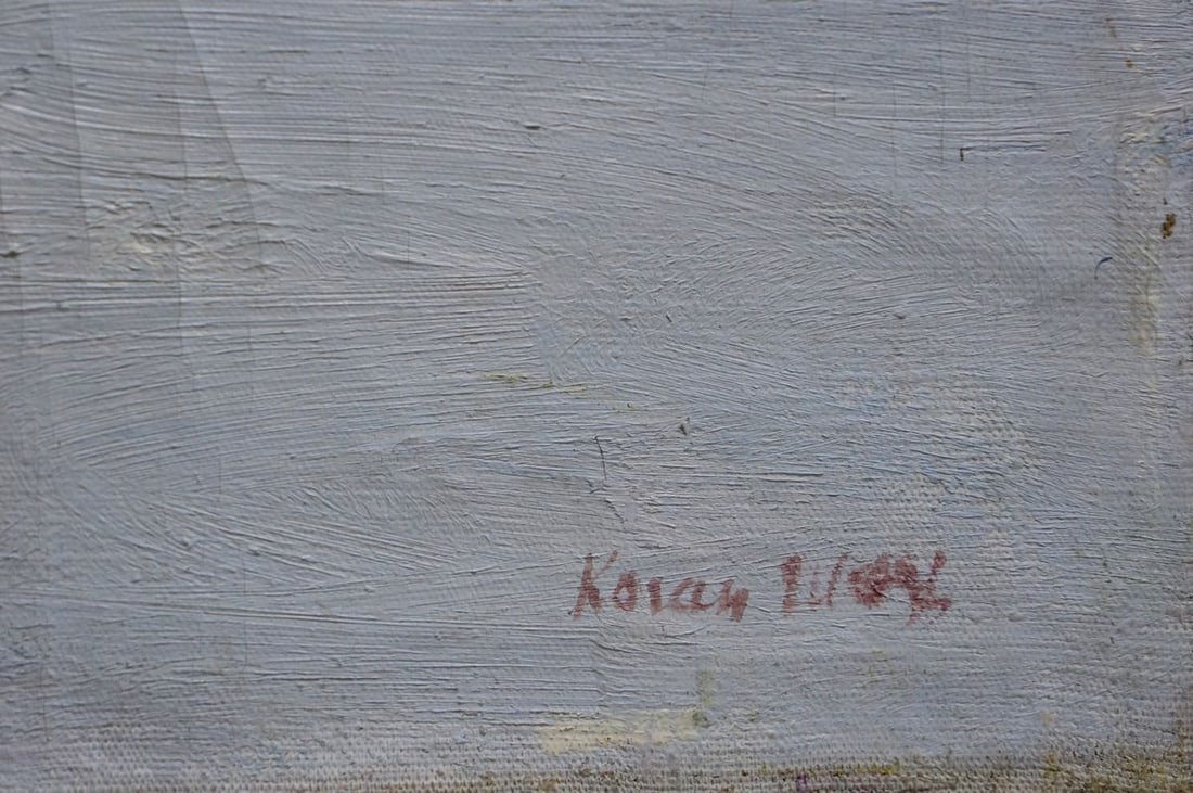 Oil painting Winter landscape Kogan-Shats Matvey Borisovich - 6