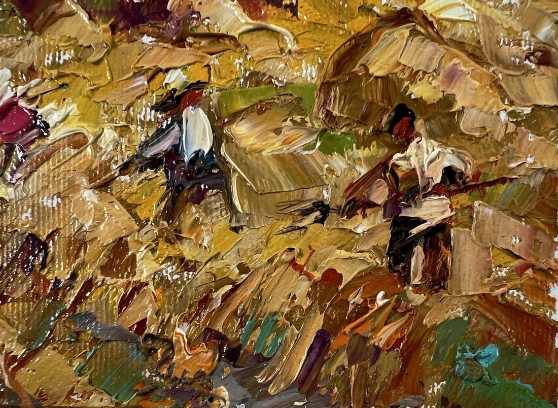Oil painting Daytime haymaking Oleksiy Ivanyuk - 5