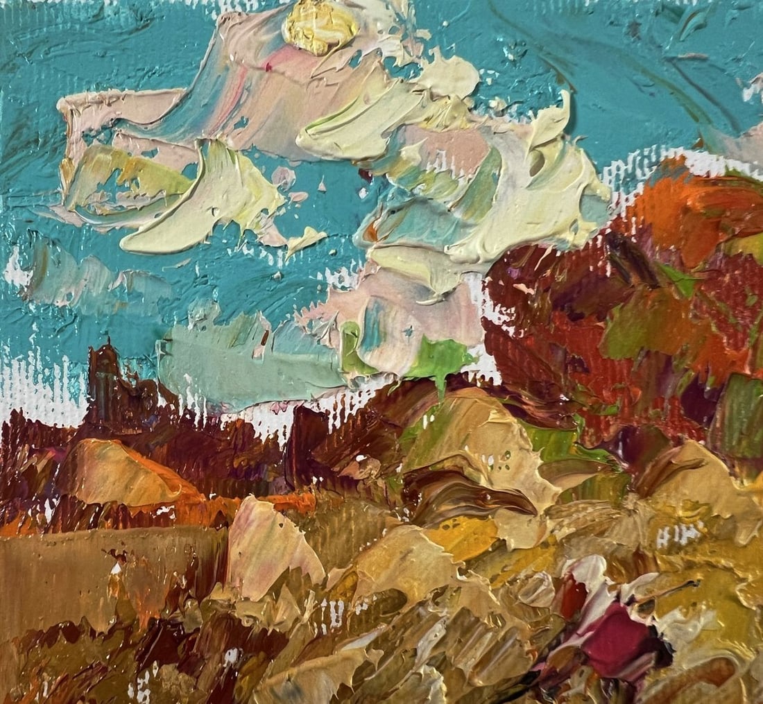 Oil painting Daytime haymaking Oleksiy Ivanyuk - 7