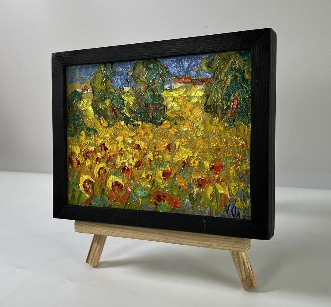 Oil painting Flowers of the Sun Oleksiy Ivanyuk - 2