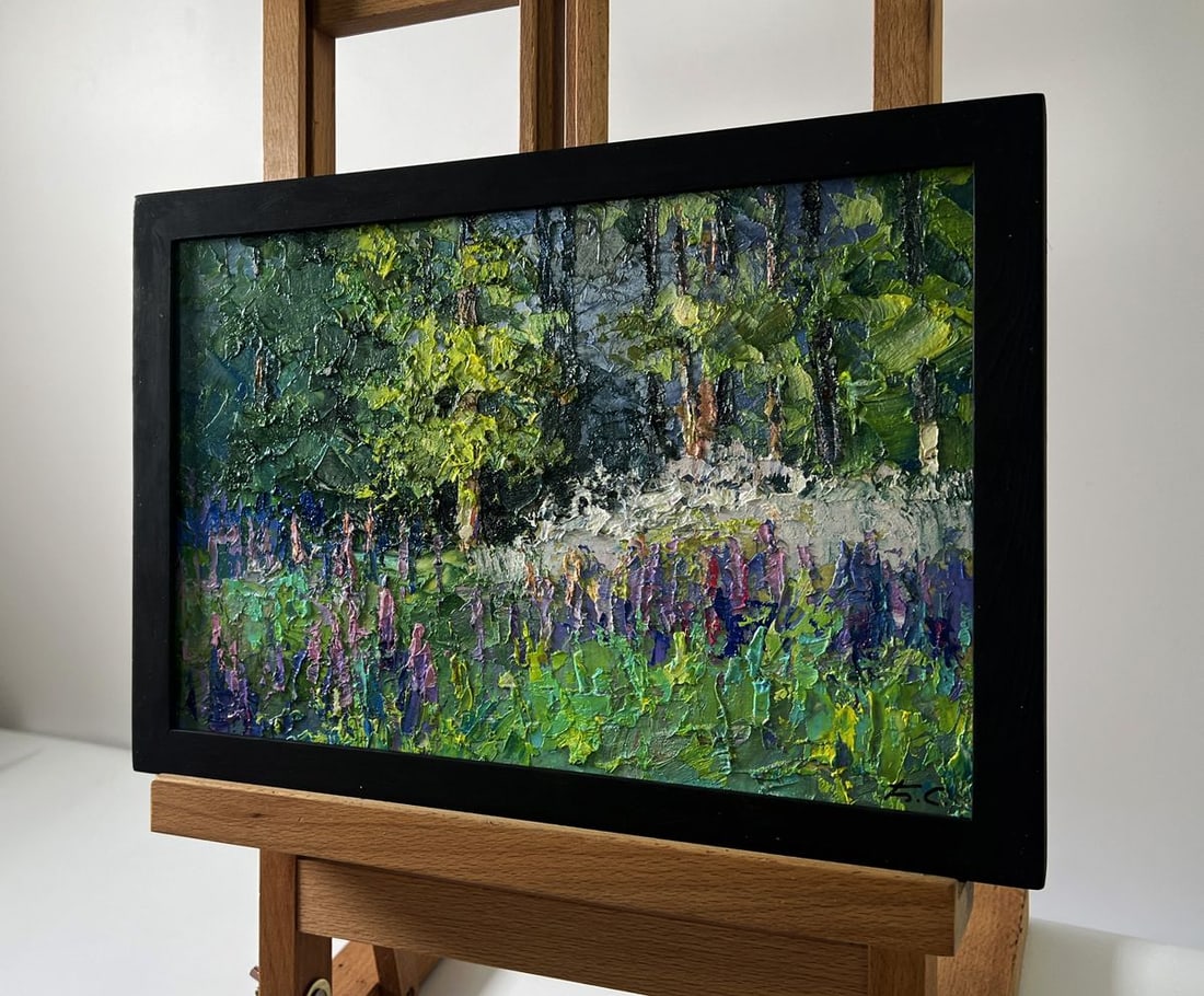 Oil painting The scent of summer forest Boris Serdyuk - 2