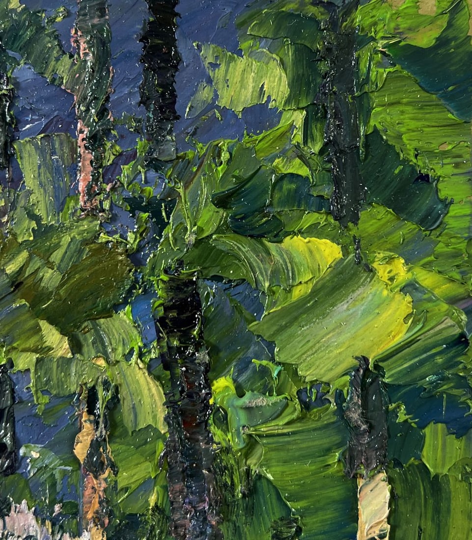 Oil painting The scent of summer forest Boris Serdyuk - 4