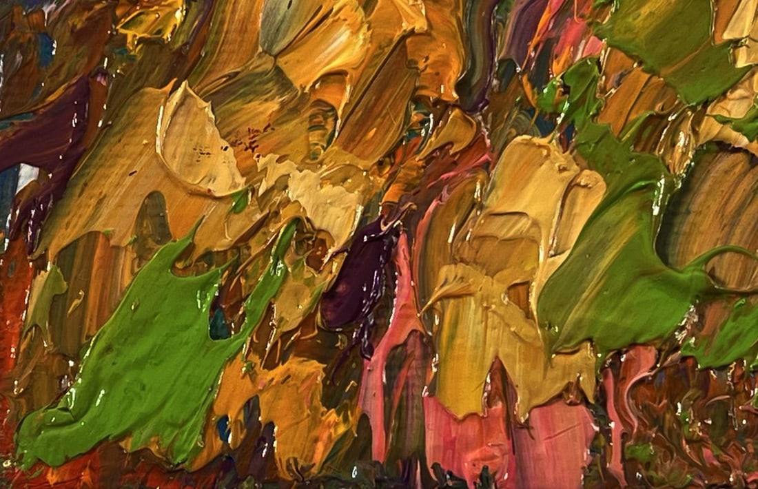 Oil painting Field with hay Oksana Ivanyuk - 6