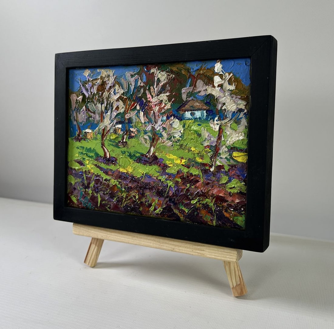 Oil painting Spring awakens in light Oleksiy Ivanyuk - 2