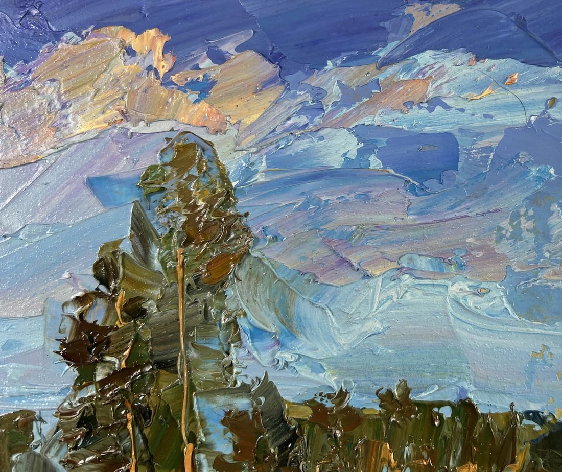 Oil painting A day filled with sunshine Boris Serdyuk - 4