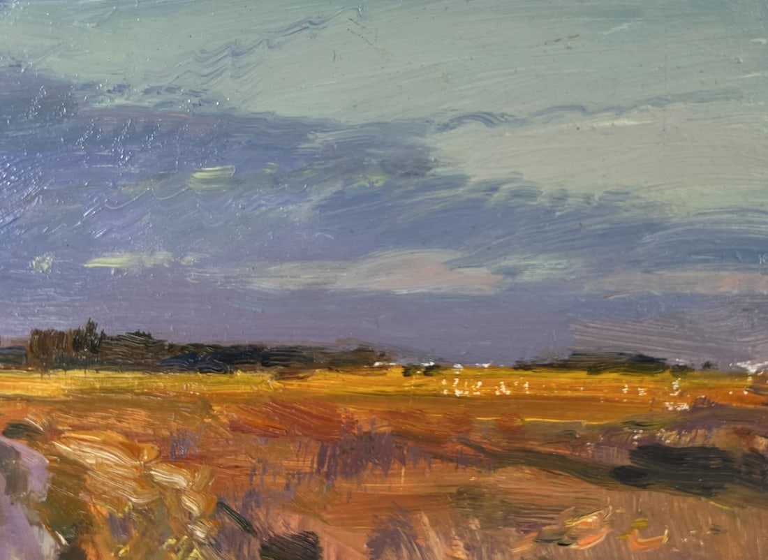 Oil painting The long way home Sergey Polyakov - 4