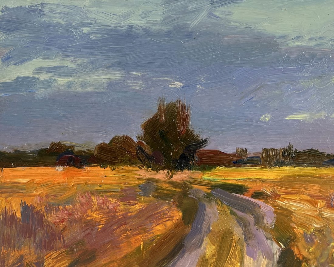 Oil painting The long way home Sergey Polyakov - 7