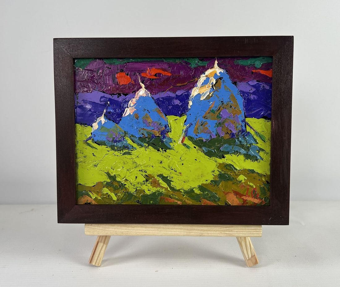 Oil painting Window light through the cold Alex Kalenyuk (1 of 8)