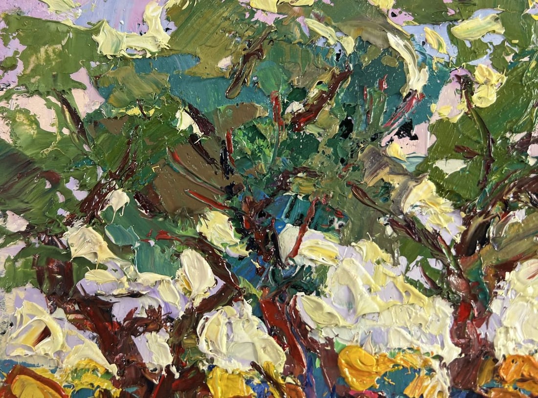 Oil painting Warmth in the heart of the heat Alex Kalenyuk - 7