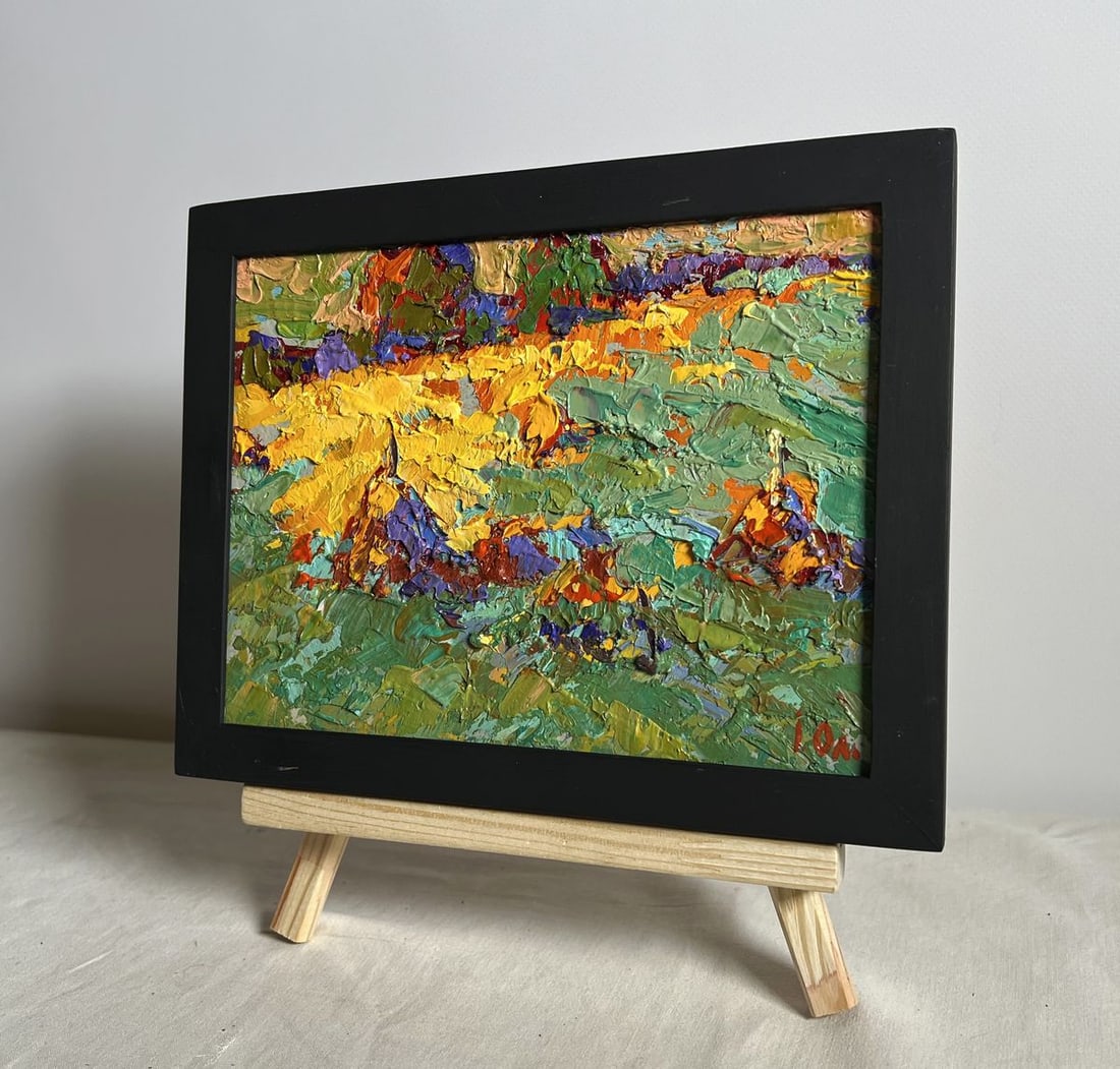 Oil painting The last ray of sunshine Alex Kalenyuk - 2