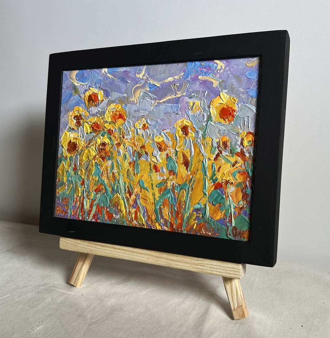 Oil painting To the sky Alex Kalenyuk - 2