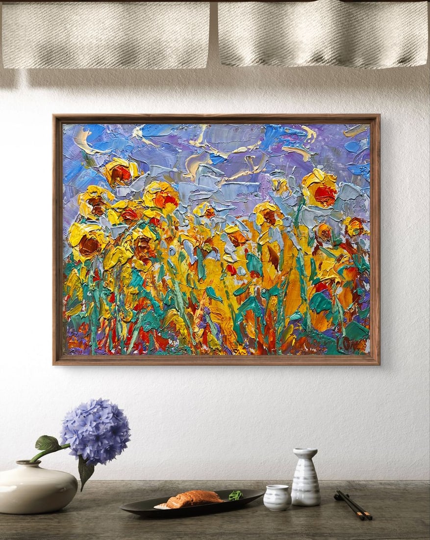 Oil painting To the sky Alex Kalenyuk - 4