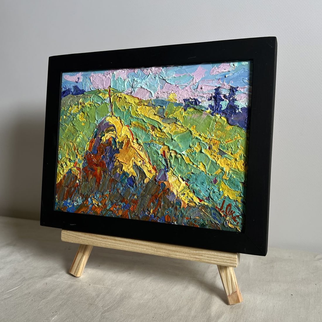 Oil painting Flowering meadows Oksana Kalenyuk - 2