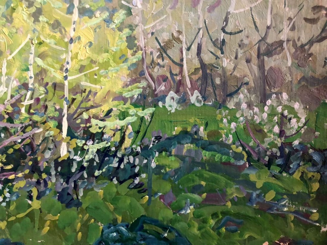 Oil painting Summer in the bloom of the beautiful Kolosovsky Georgiy Sergeevich - 4