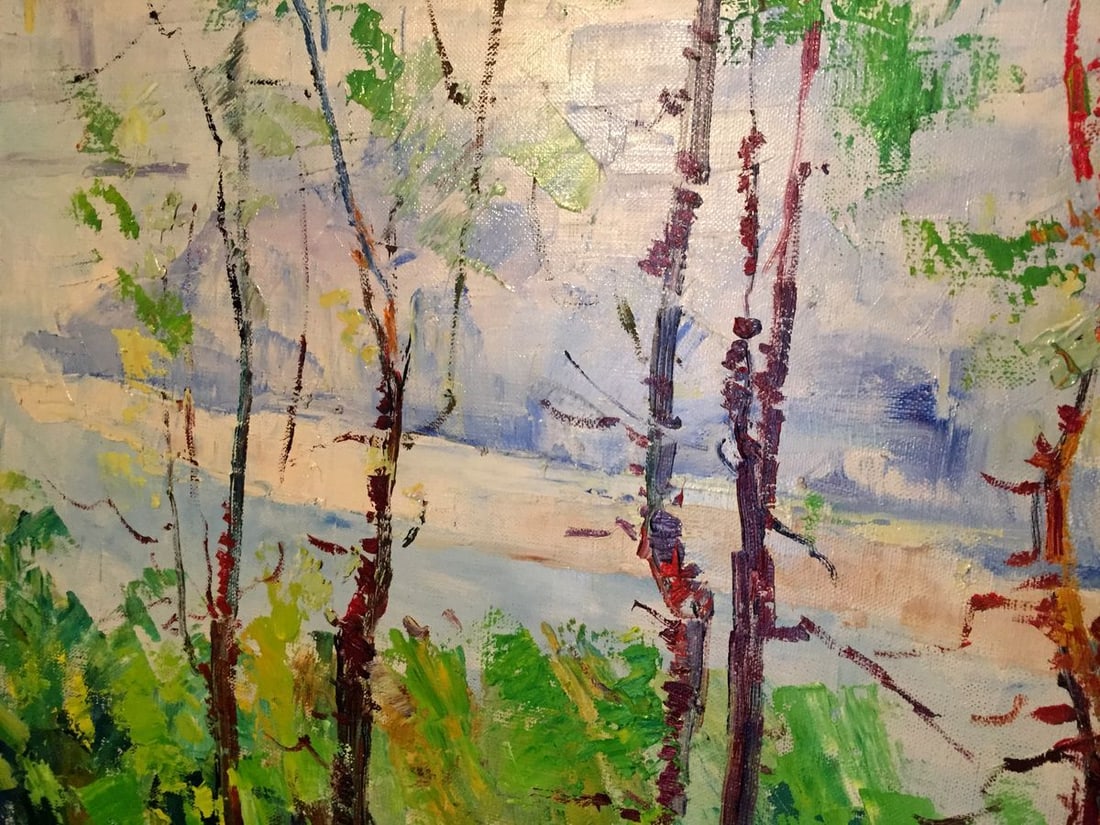 Oil painting Forest park Titko Stepan Ilich - 3