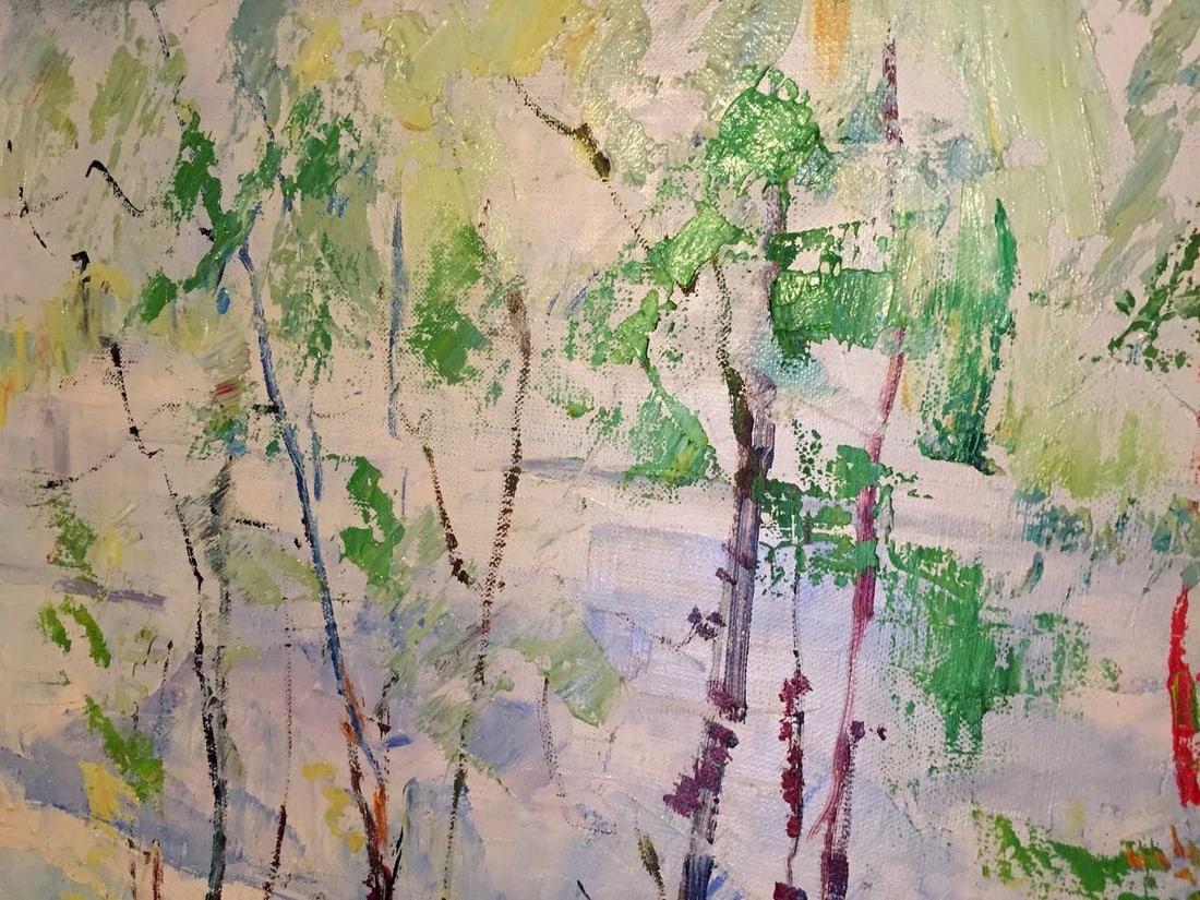 Oil painting Forest park Titko Stepan Ilich - 4