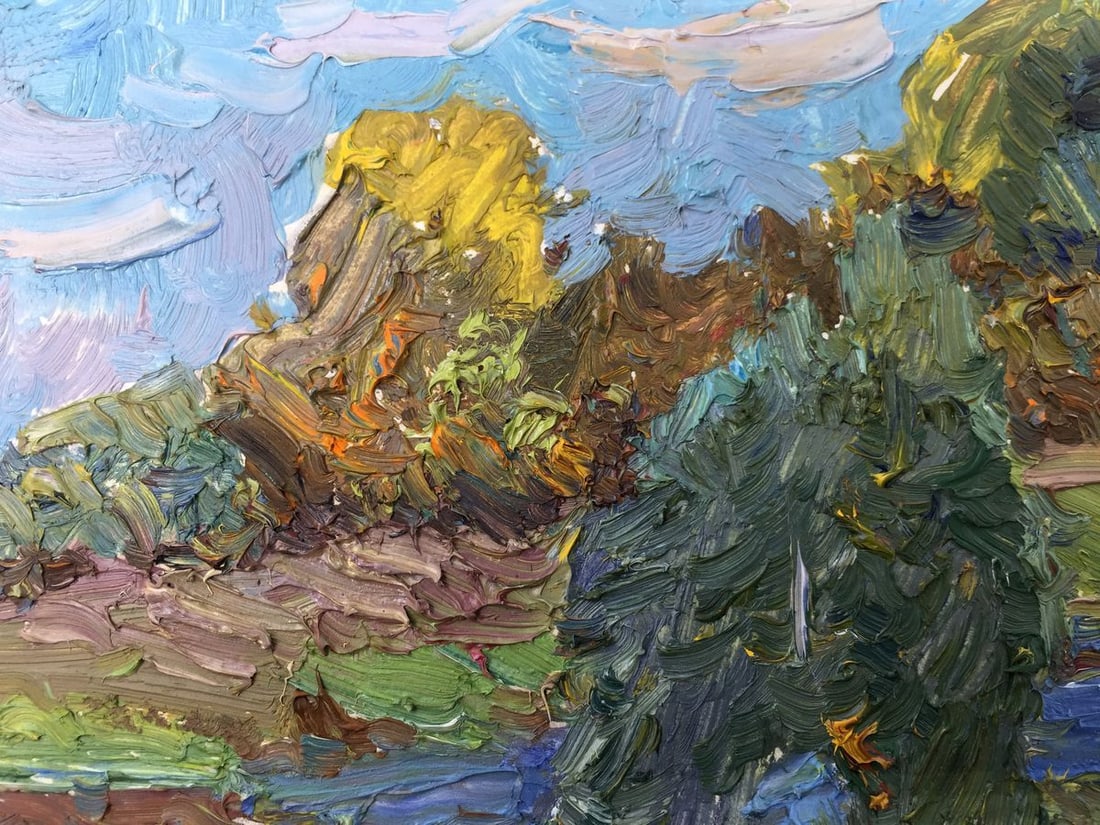 Oil painting Meadows Viktor Grigor'yevich Sevast'yanov - 7