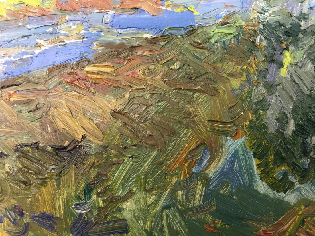 Oil painting Meadows Viktor Grigor'yevich Sevast'yanov - 9