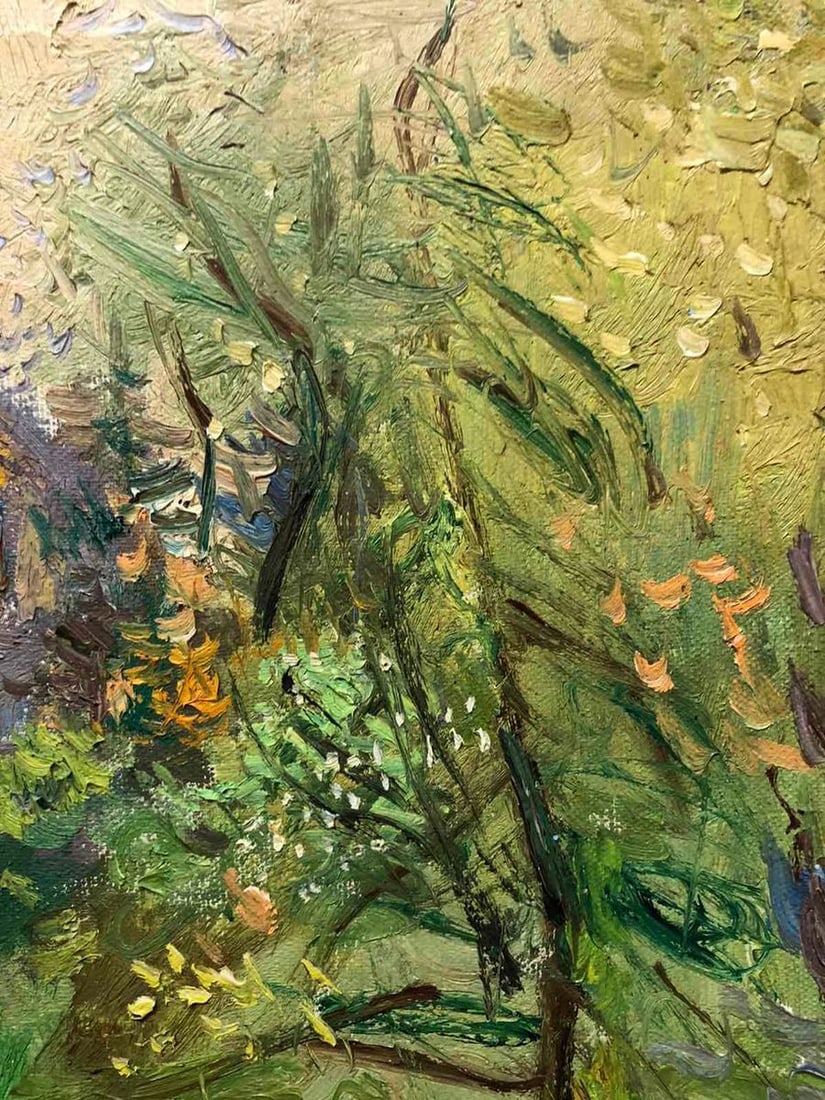 Oil painting House in the woods Zaretskyi Viktor - 4