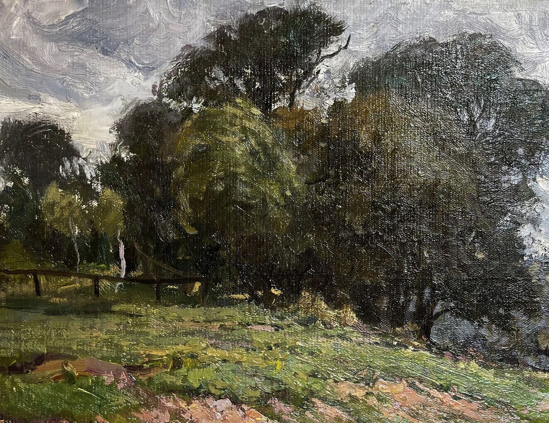 Oil painting Beautiful summer day Nikolay Rabotyagov - 2