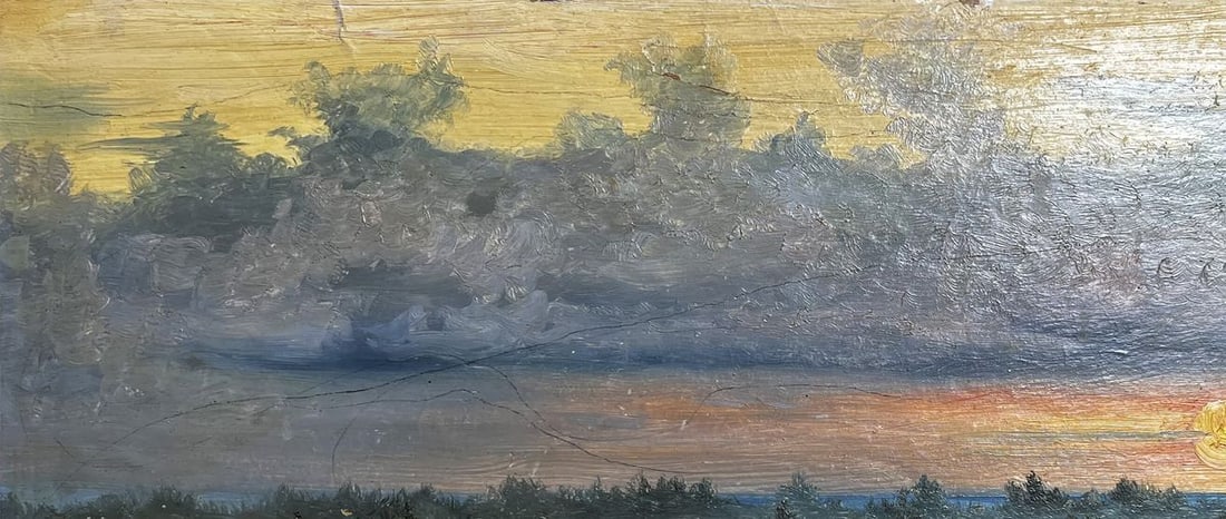Oil painting Sunset Nikolay Sorokin - 2