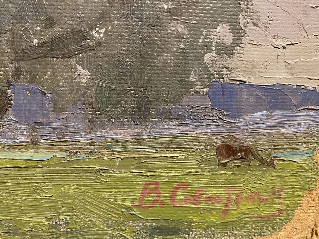 Oil painting Old Willow Viktor Sevastiyanov - 2